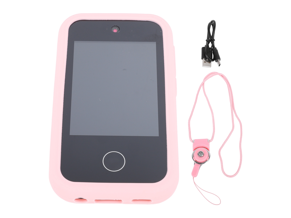 Smartphone Infantil com Tela Táctil, Câmera Dupla, 8 Jogos, Resistente a Quedas | S/MARCA