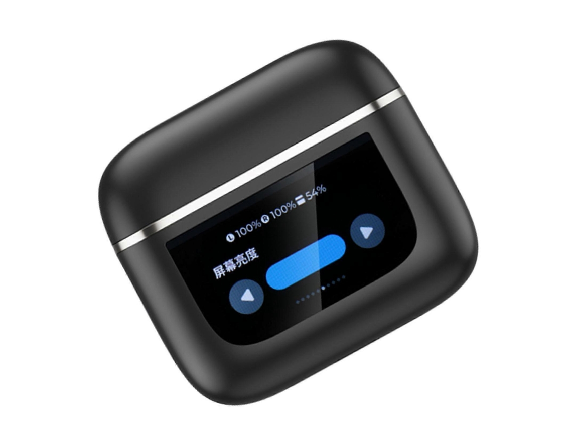 Fones De Ouvido Sem Fio Bluetooth V8 Com Tela Lcd Colorida Sensível Ao Toque E Cancelamento De Ruído Anc Ly Ebike
