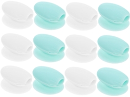 12 Protetores De Silicone Para Pincel Labial, Impermeáveis E Antiperda, Mantêm Seus Cosméticos Segur Gokoco