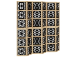 Room Divider, Room Dividers Vidaxl Marrom Madeira (40 X 220 Cm)