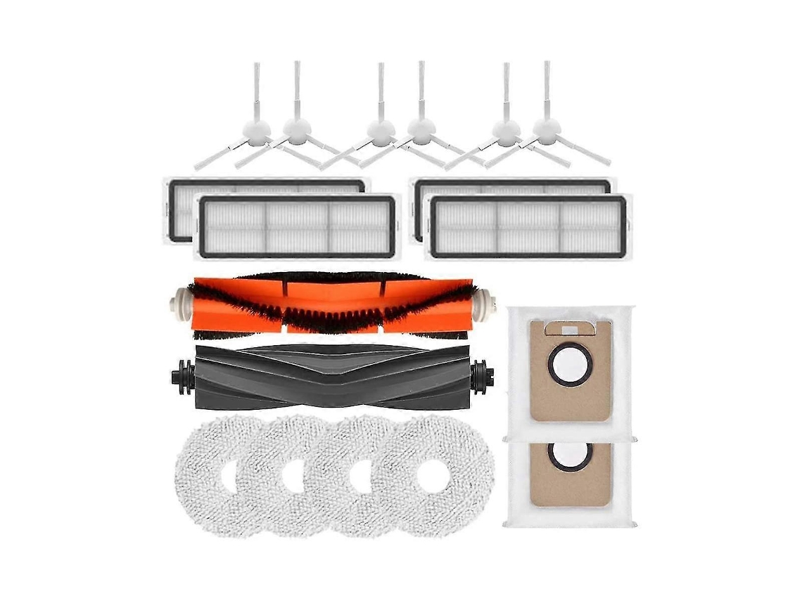 For L10s Ultra Robot Vacuum Cleaner Main Side Brushes Hepa Filters Mop Cloth Dust Bags_glo