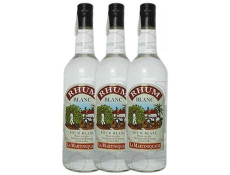 Rum LA MARTINIQUAISE La Martiniquaise Blanco (1 L - 3 unidades)