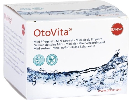Conjunto de Mini Cuidados OTOVITA Conjunto de Limpeza para Aparelhos Auditivos Miniconjunto
