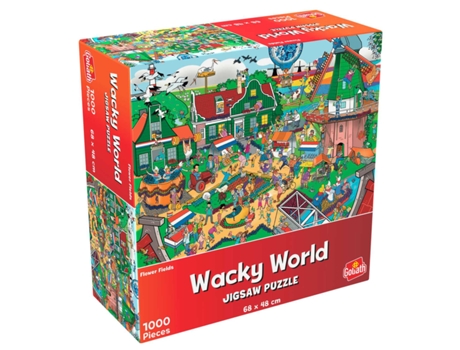 Campos De Flores Do Mundo Maluco 1000 Unidades Wacky World