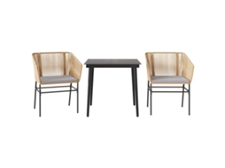 Garden Dining Set, Garden Dining Sets Vidaxl Marrom Rattan / Vime (80 X 80 X 74 Cm)