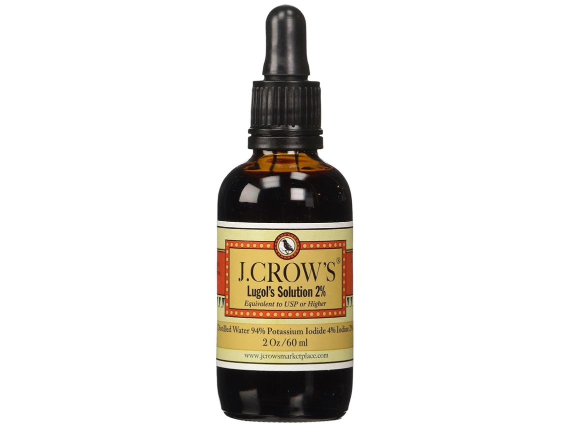 2-pack J.crow's Lugol's Iodine Solution, 2 Oz