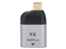 Aetheria adaptador Usb c para Mini Displayport 4k Transmissão de Áudio e Vídeo Compacto Portátil
