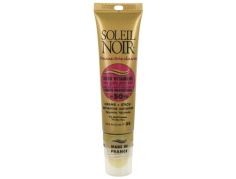 Creme de tratamento vitamínico Spf50 20 Ml Barra Spf30 2 G SOLEIL NOIR