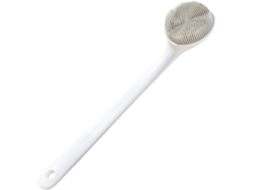 Escova De Banho Happyyami Para Adultos Em Silicone E Abs, Escova Esfoliante Macia Para As Costas, Estimula A Circulação
