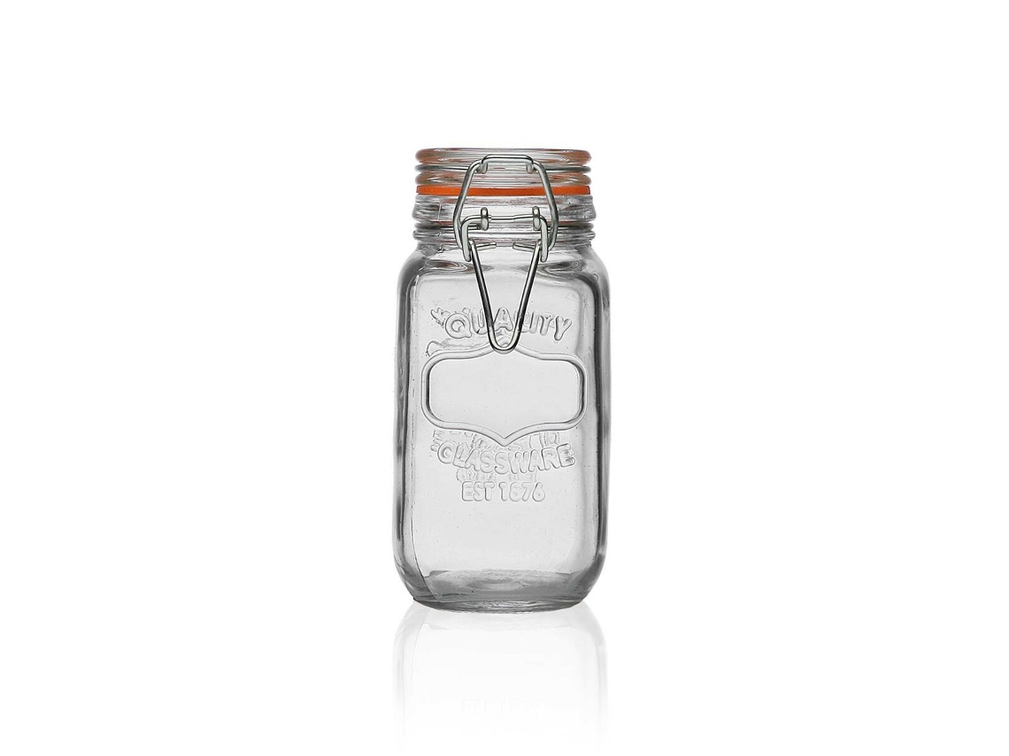 Frasco de Vidro Versa Cristal (5,5 X 10,8 X 6,5 Cm)