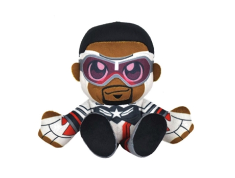 Marvel Sam Wilson Capitão América Sentado Peluche Uncanny Brands