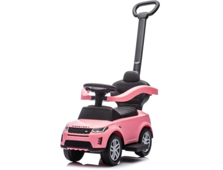 Carrito Montable Para Bebe 2-em-1 - Land Rover Discovery - 1 A 3 Anos - Rosa