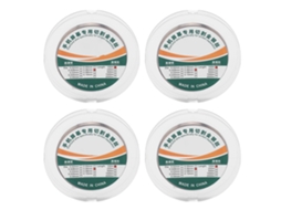 Fio De Corte De Tela De Telefone 4 Rolos 100m Aço Carbono Molibdênio 0.06mm Alta Resistência Tensil