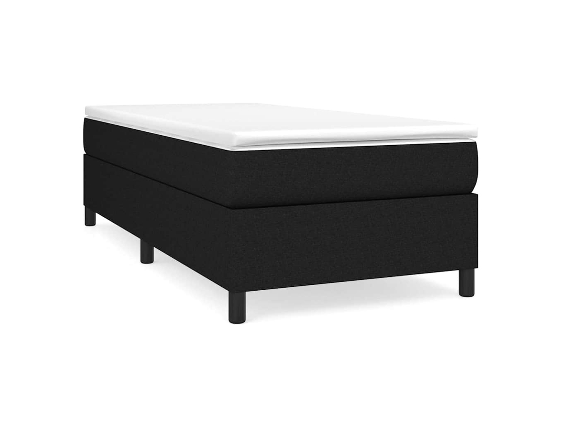 Box Spring Bed Frame, Box Spring Bed Frames Vidaxl Preto Tecido (90 X 200 Cm)