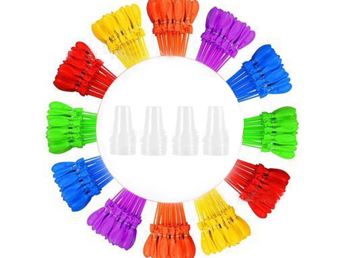 Bolas De Água Autollenantes Autoanudables Multicolores Com Porta De Injeção Para Jogos De Água 592pcs