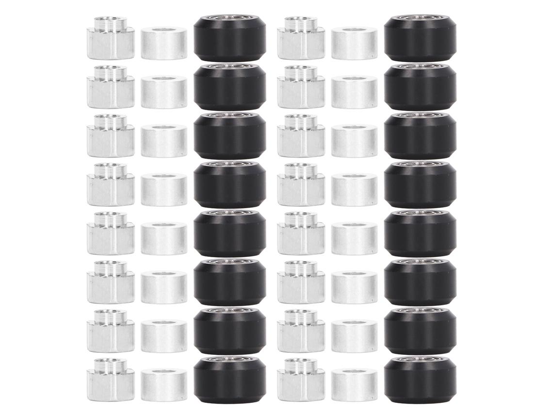 Conjunto de Roldanas Pom com Roda de Rolamento Borracha para Impressora 3d S/MARCA
