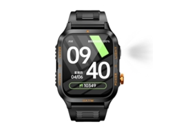 (laranja) Smartwatch Esportivo Bluetooth Com Tela Quadrada De 1,96 Polegadas