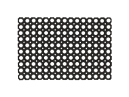 Vidaxl 5 Pcs Tapetes De Borracha 16 Mm 40x60 Cm