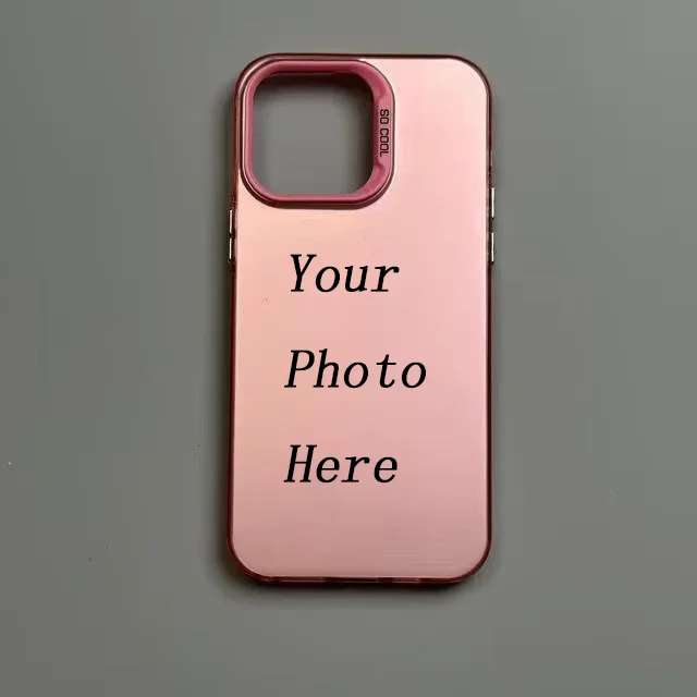 Capa De Celular Personalizada (rosa Para Iphone 14), Fosca E Resistente A Impactos.