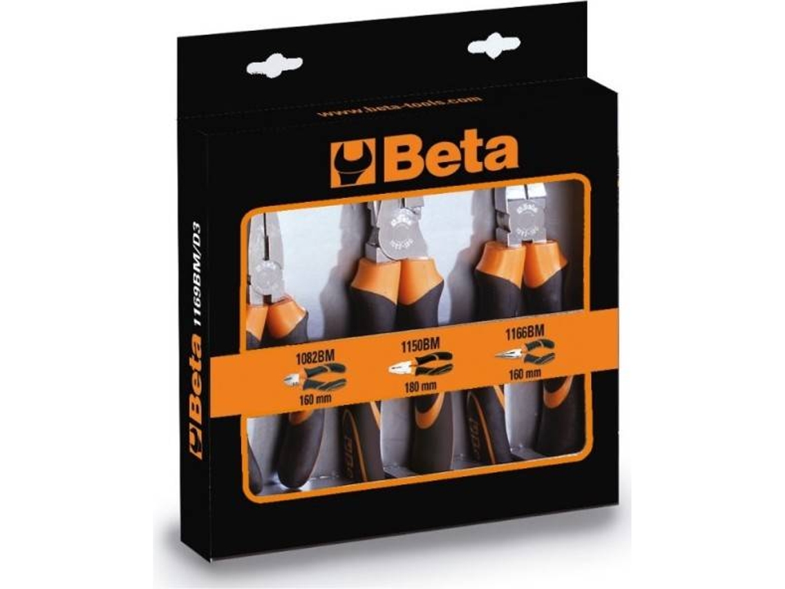 Jogo de 3 Alicate BETA Bm 1169Bm/D3
