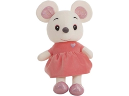 Brinquedo De Pelúcia - Nc - Rato - 45 Cm - Rosa - Unissex