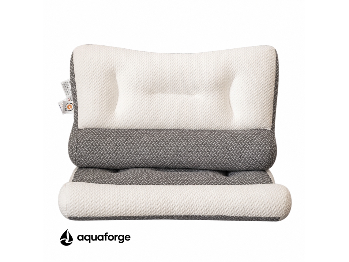 Almofada Cervical Ergonómica Poliéster 40 X 60 Cm