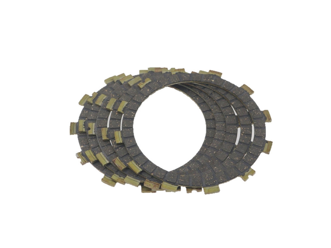 Conjunto De Discos De Fricção E Aço Da Embreagem Para Suzuki Gs125 / Gn125 / En125 / Zuanbao Hj125k