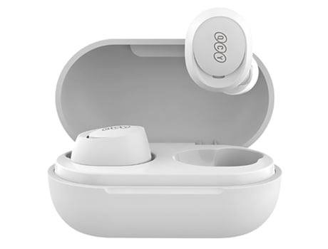 Auscultadores Tws QCY Bluetooth Branco