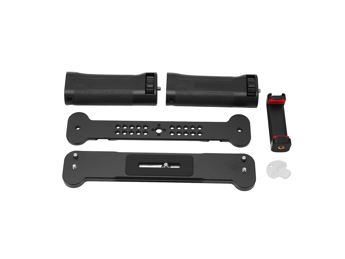 Estabilizador De Agarre Dual Universal Para Smartphone E Câmara De Ação, Estojo Para Cinema E Vlogging, Rig De Vídeo Móvel