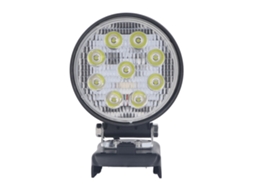 Lâmpada de Trabalho LED Sem Fio 18v 27w 2400lm S/MARCA