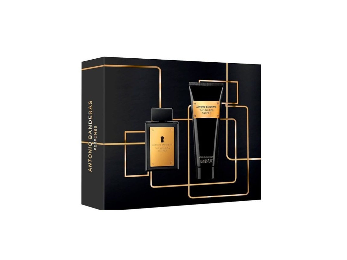 ANTONIO BANDERAS The Golden Secret Kit Eau de Toilette 50Ml, After Shave 75Ml