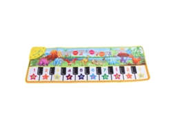 Mali tapete de Piano Musical para Bebê com Iluminação e Sons Educativos Fácil de Armazenar