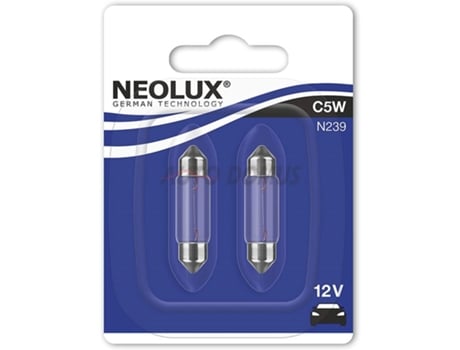 Blister Lampada NEOLUX R5W 12V 5W C5W Sv8.5-8 [2 Un]