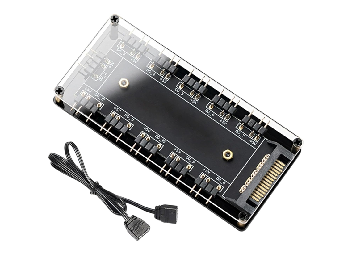 Concentrador De Ventoinhas Para Pc Multifuncional, Estável E À Prova De Poeira