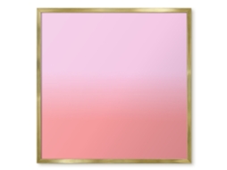 Magnetic Board Turquoise Gradient For The Living Room Espelharte (50x50 Cm)