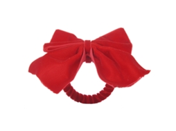 Pack de 6 anéis de guardanapo com laço vermelho para eventos LAXISCREED