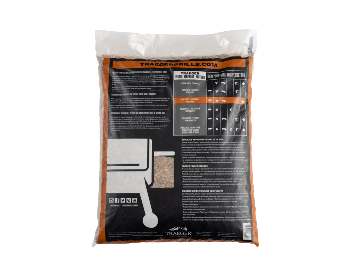 Pellets TRAEGER Fsc Hickory 9 Kg Worten.pt