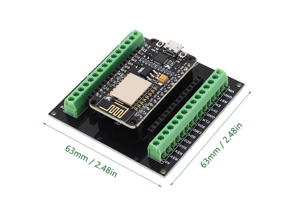 Laxiscreed Esp8266 Nodemcu V2 Placa De Desenvolvimento Para Eletrónica E Expansões