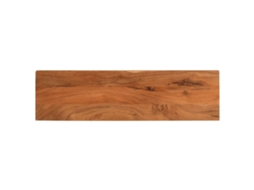 Vidaxl Tampo De Mesa Retangular 100x20x3,8 Cm Madeira De Acácia Maciça