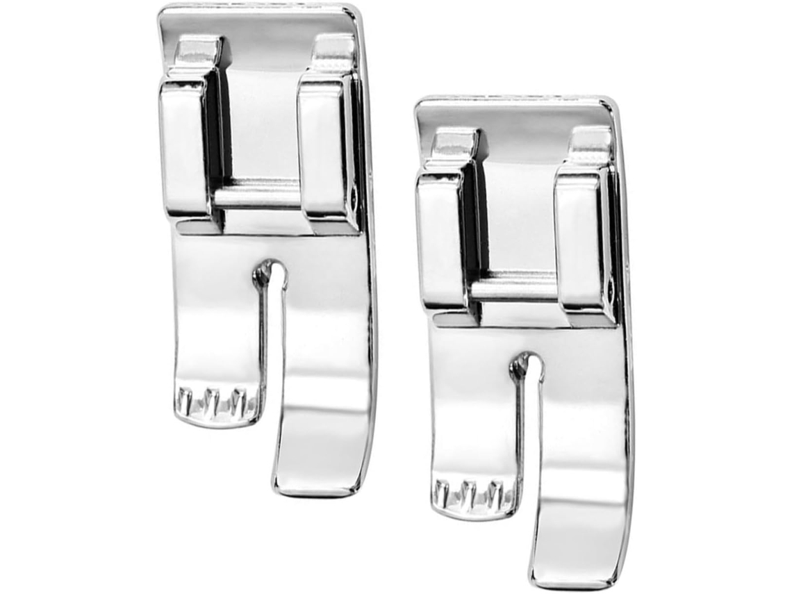 Conjunto De 2 Peças De Calcadores Para Máquina De Costura, Duráveis E Compatíveis.