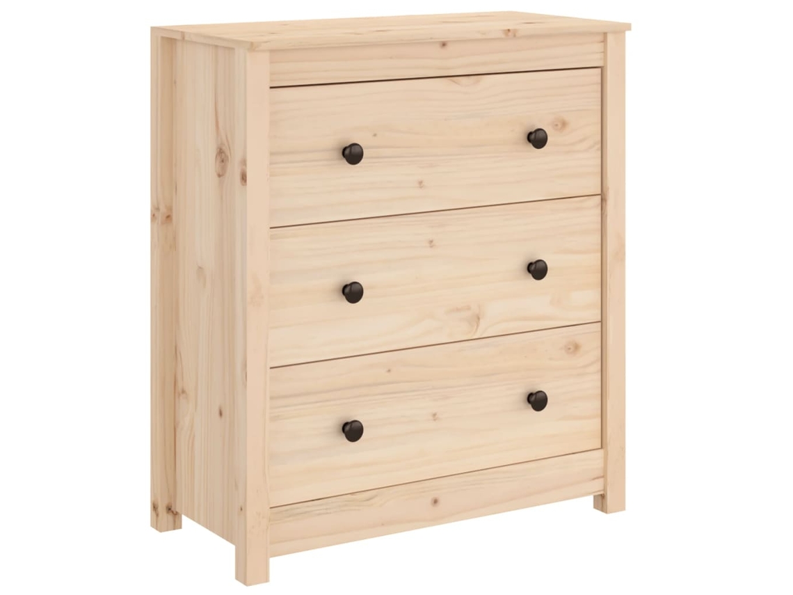 Sideboard, Sideboards Vidaxl Marrom Madeira De Pinho (n/a)