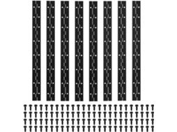Dobradiça Contínua De Piano 16x1,2 Polegadas, 8 Peças, Aço Inoxidável