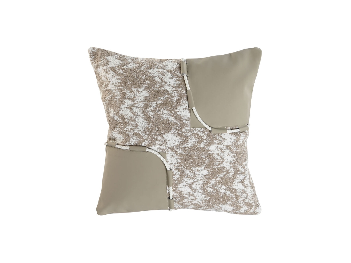 Almofada HOME ESPRIT Bege 45 X 10 X 45 Cm