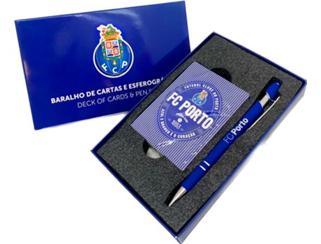 Conjunto de Cartasesferográfica FCP BY AWNHILL BRINDES, LDA
