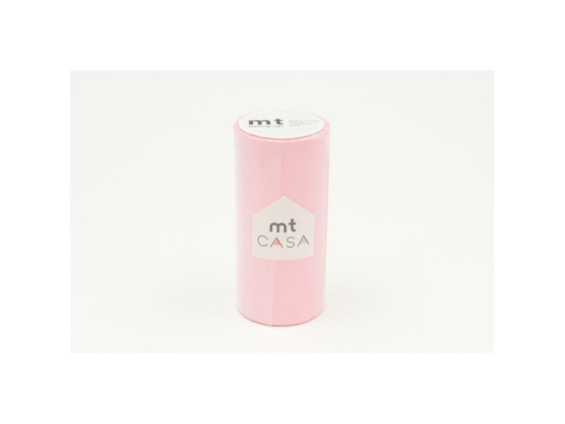 Fita Adesiva, 10 Cm Liso Rosa Vermelha