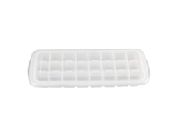Forma De Gelo 24 Células Silicone Flexível Tampa Selada