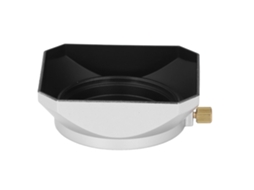 Capucha De Lente Cuadrada 37mm Para Cámara Digital, Protector Solar, Accesorio De Sombra Plateada