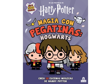 Livro Magia Con Pegatinas: Hogwarts de Potter Harry (Espanhol)