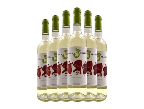 Vinho branco OLIVEDA Finca Els 3 Frares Blanco Empordà Jovem (0.75 L - 6 Unidades)