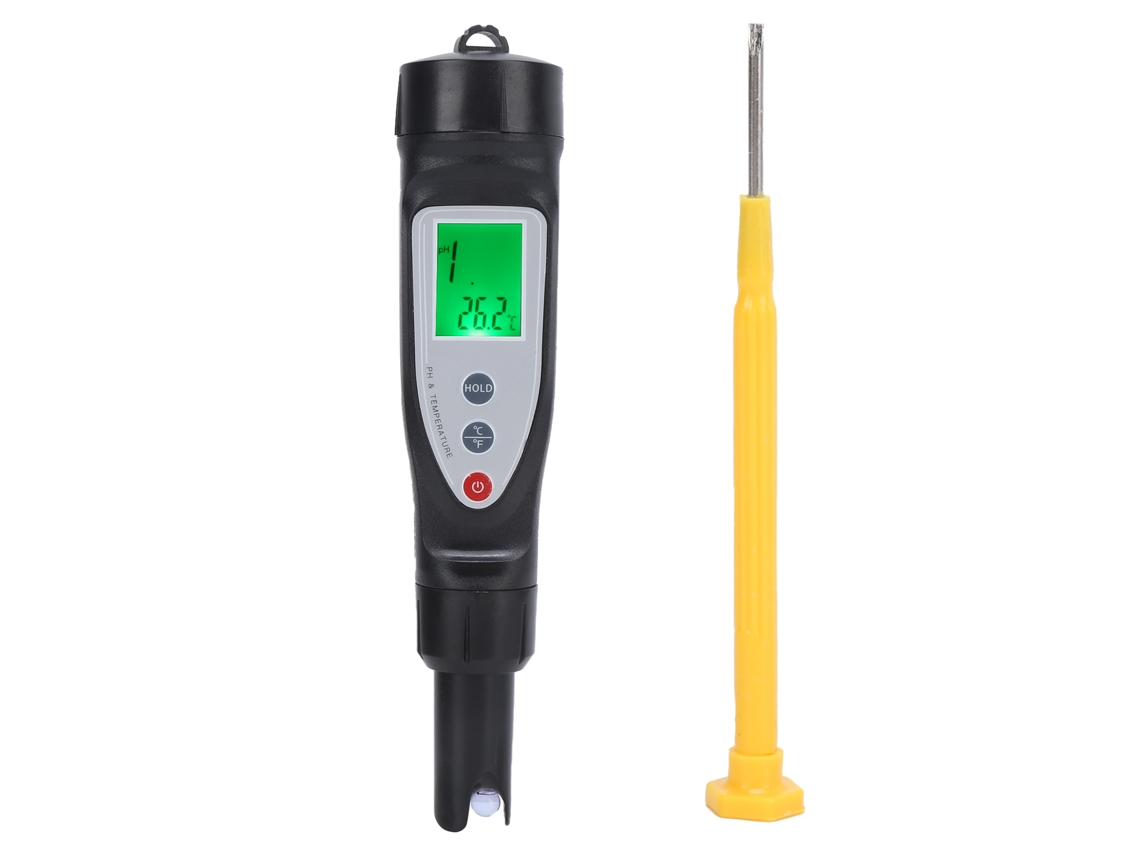 Medidor de pH Portátil PH 2033H à Prova D'água MARCA